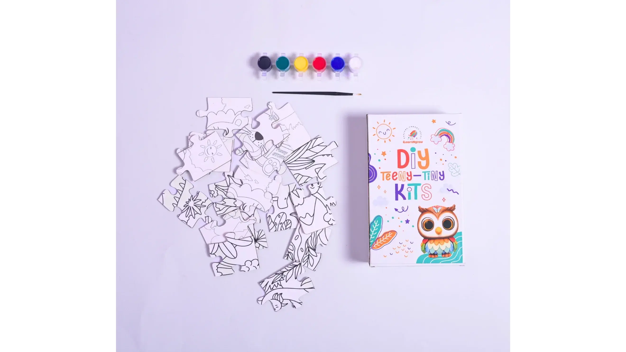 Creative learning puzzle toy for kids DIY hands on activity kit