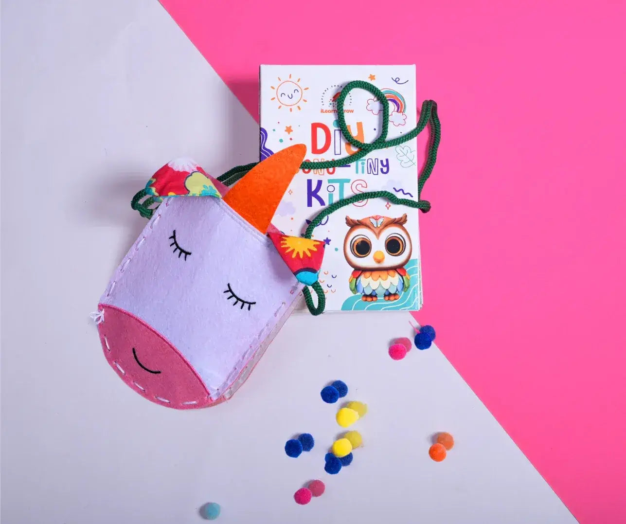 Buy DIY unicorn bag sewing kit for kids online in India creative craft kit