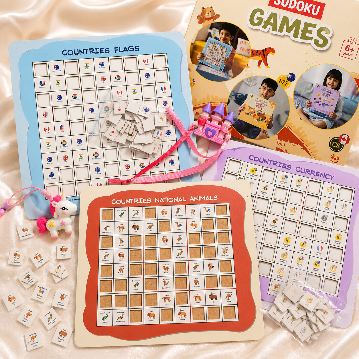 iLearnNGrow Brain Booster Rakhi Combo – Educational Sudoku Set with Rakhi for Kids