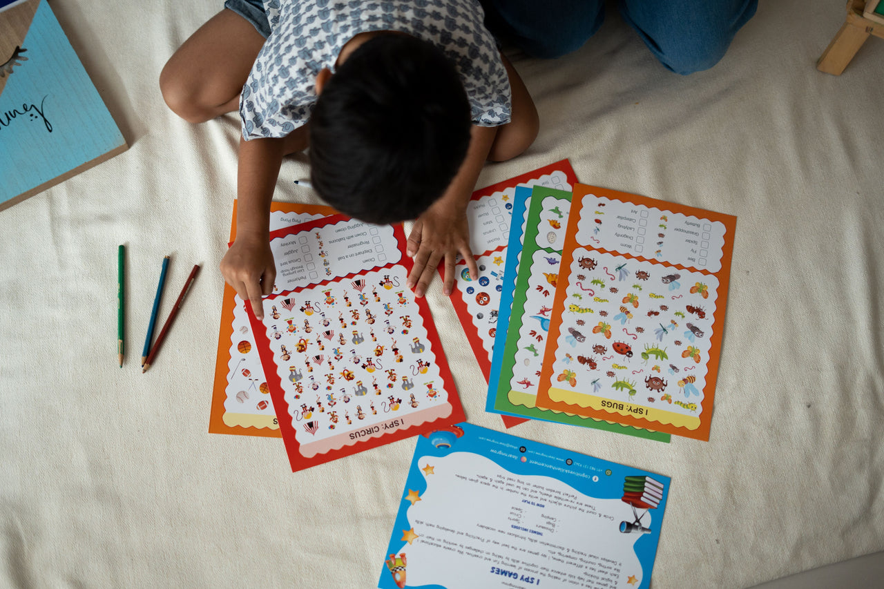 iSpy - Counting ,Sorting and Comparing made easy for the child