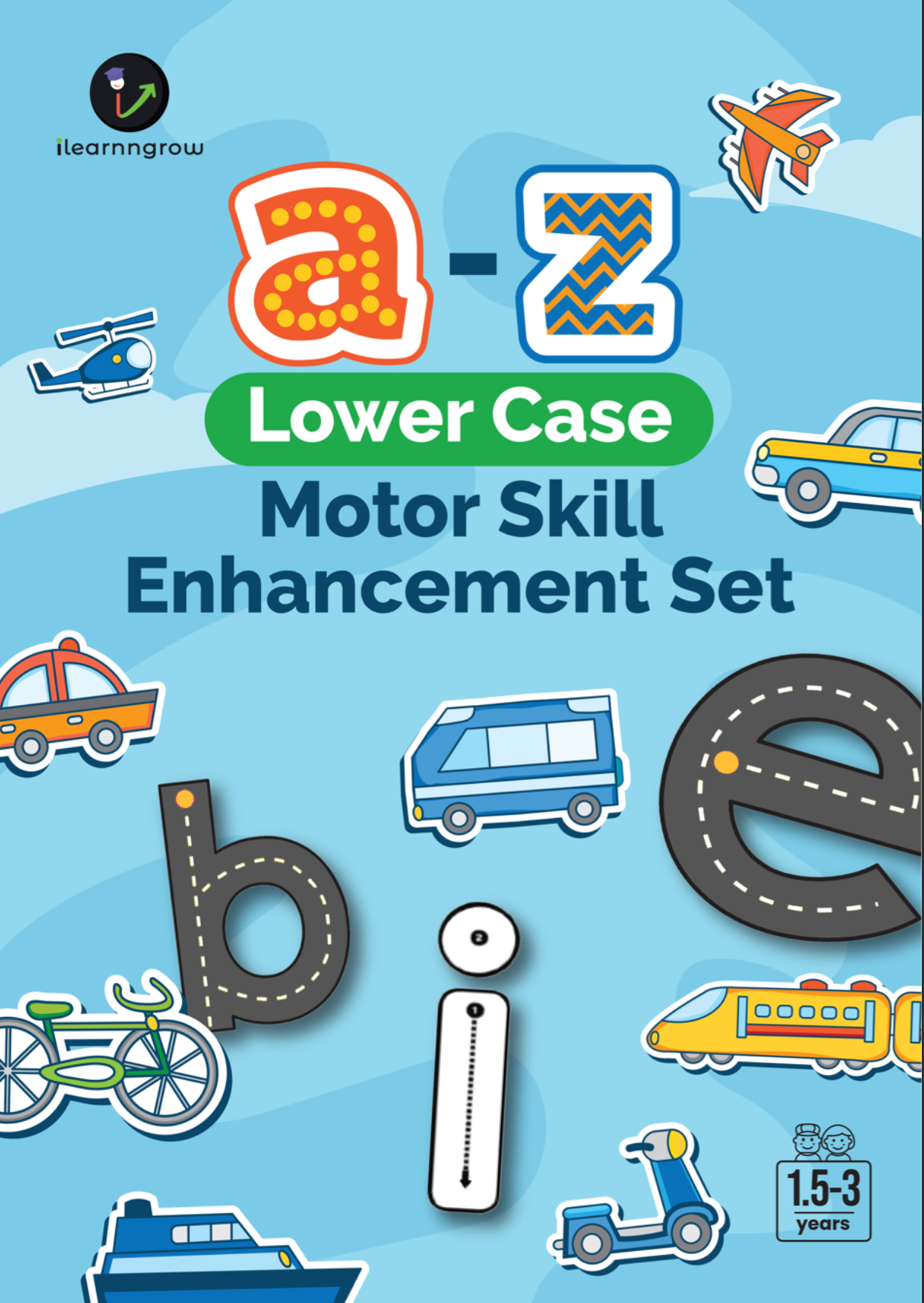 ilearnngrow  a-z lower case Motor Skill Enhancement Set
